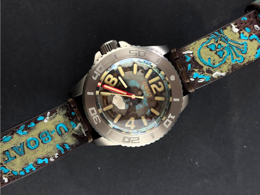 U-Boat Classico Profondo 10000 mt Automatik Uhr, Limitierte Edition, 3600/A
