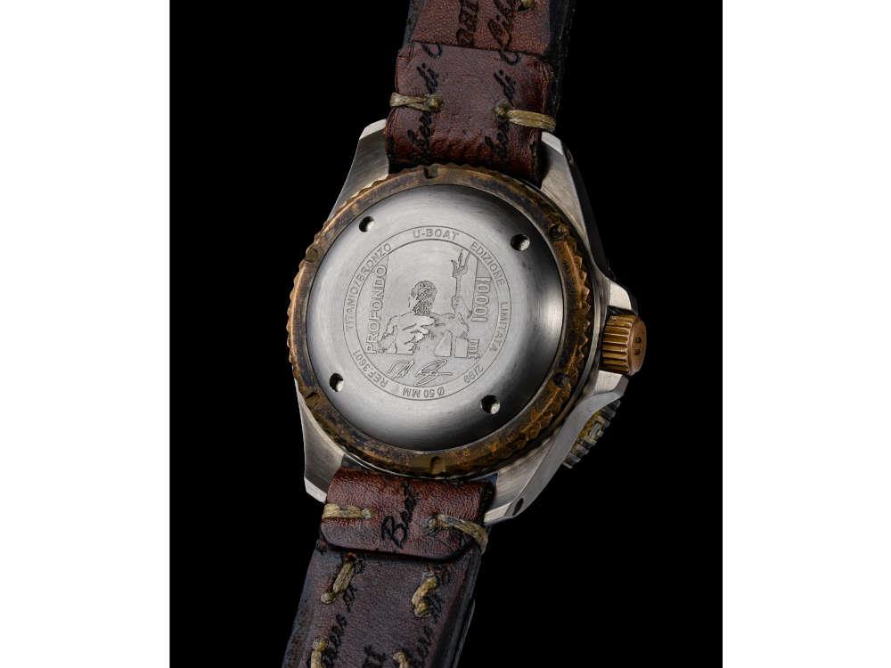 U-Boat Profondo 50mm 10001 Automatik Uhr Limitierte Edition, 3601