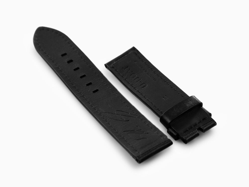 U-Boat Accesorios Armband, Leder, Schwarz, 22mm, 7935/Z