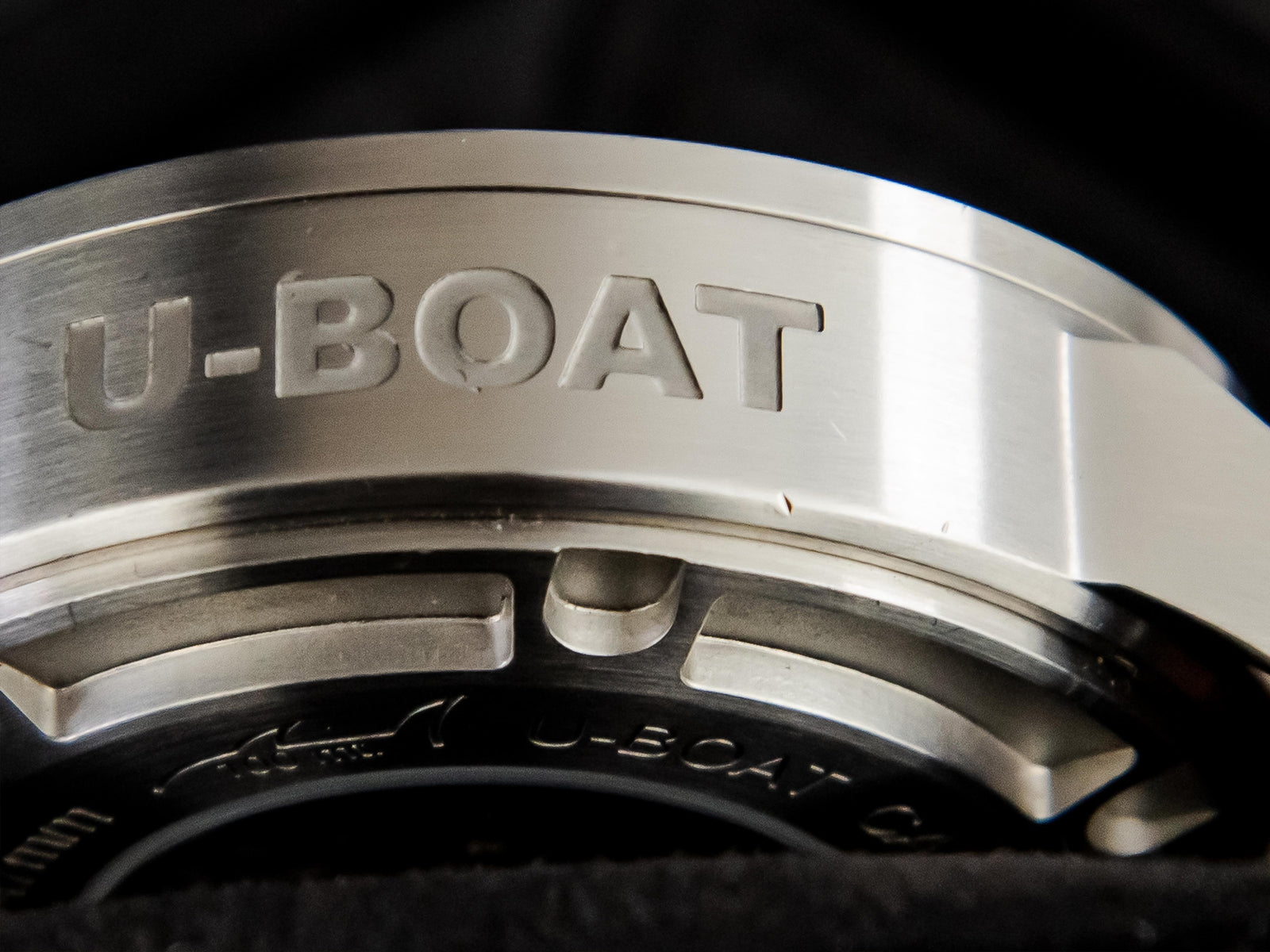 U-Boat Classico Automatik Uhr, Edelstahl 316L , Schwarz, 47mm, 8105