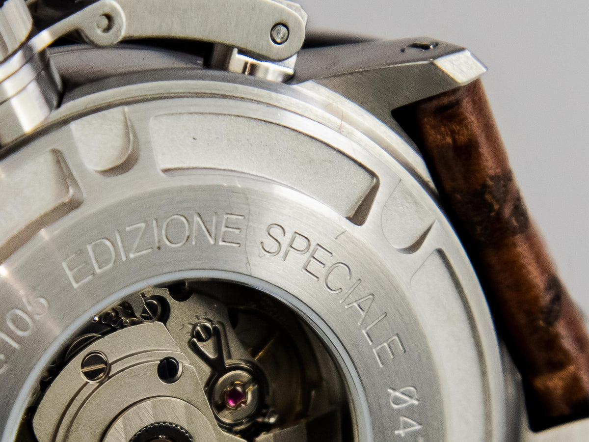 U-Boat Classico Automatik Uhr, Edelstahl 316L , Schwarz, 47mm, 8105