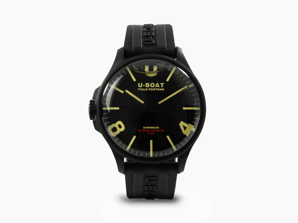U-Boat Capsoil Darkmoon 44 IPB Quartz Uhr, Schwarz, 44 mm, 8464/A