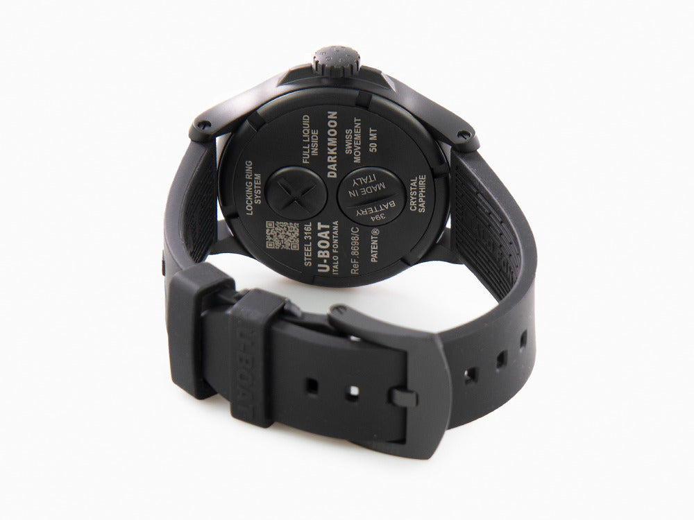 U-Boat Capsoil Darkmoon Soleil Green IPB Quartz Uhr, 44 mm, 8698