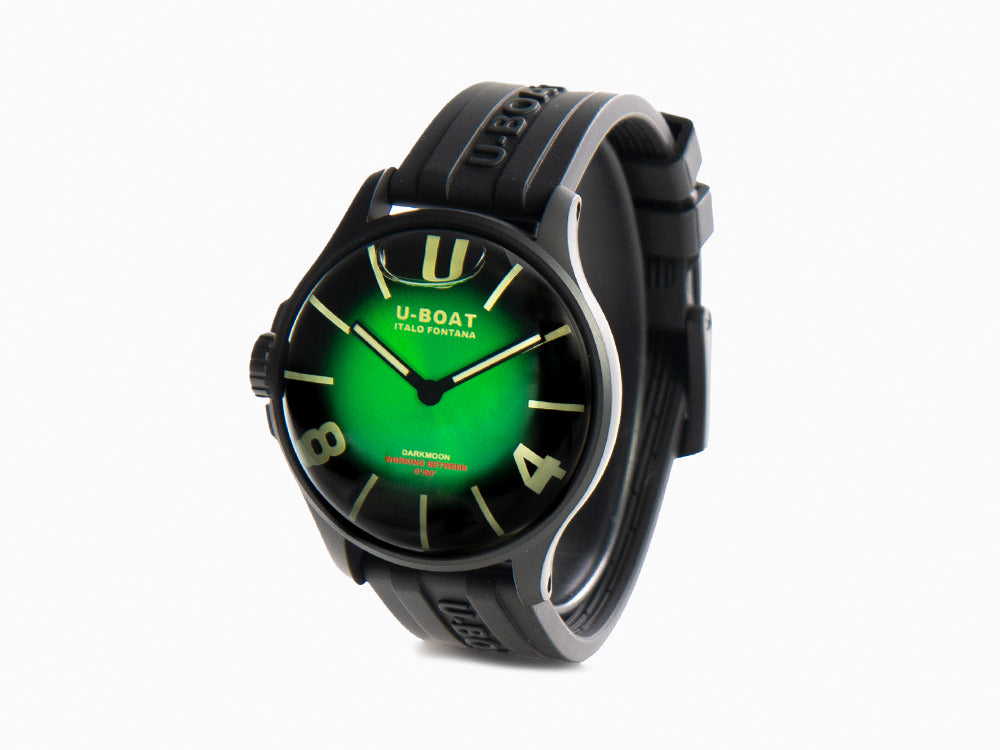 U-Boat Capsoil Darkmoon Soleil Green IPB Quartz Uhr, 44 mm, 8698