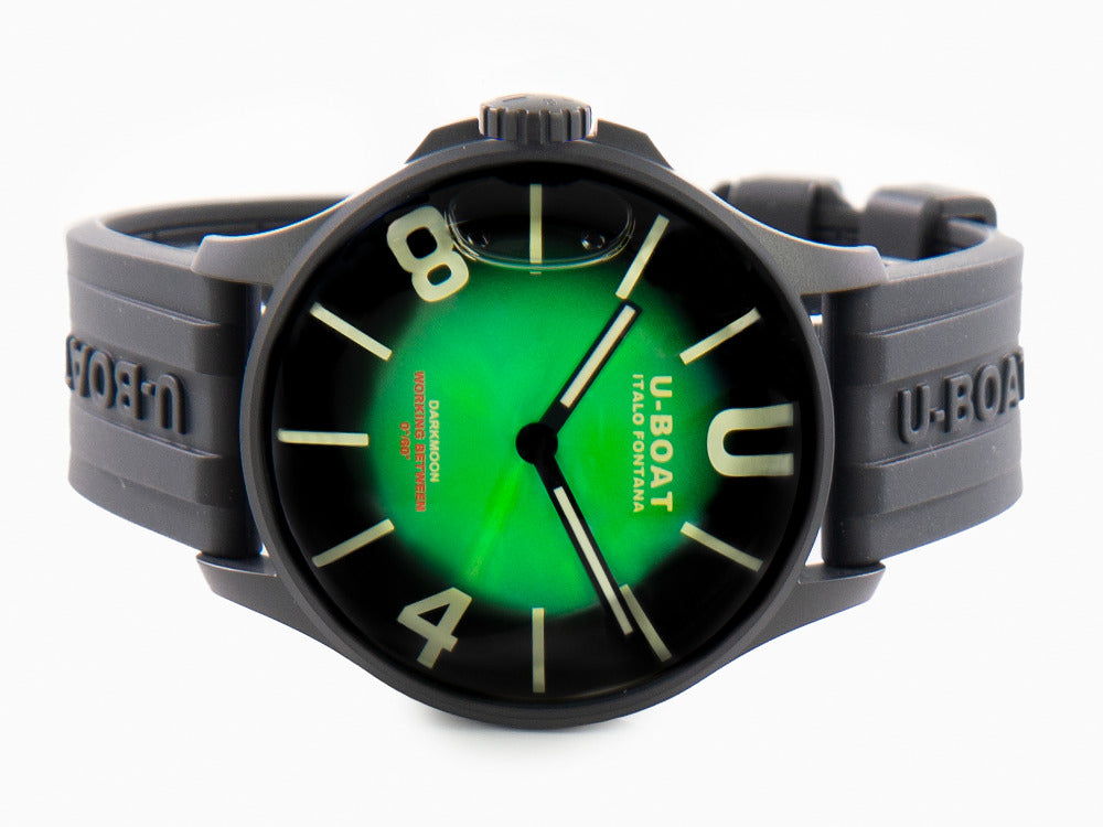 U-Boat Capsoil Darkmoon Soleil Green IPB Quartz Uhr, 44 mm, 8698
