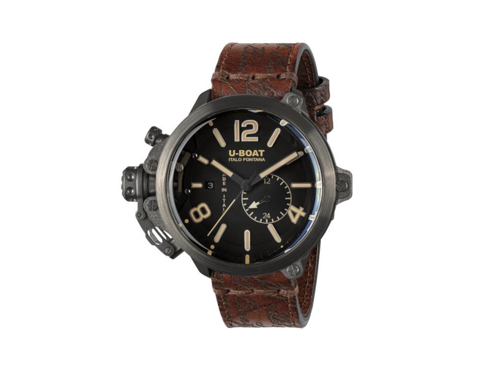 U-Boat Capsule Automatik Uhr, PVD, 50 mm, Schwarz,  Limitierte Edition, 8805