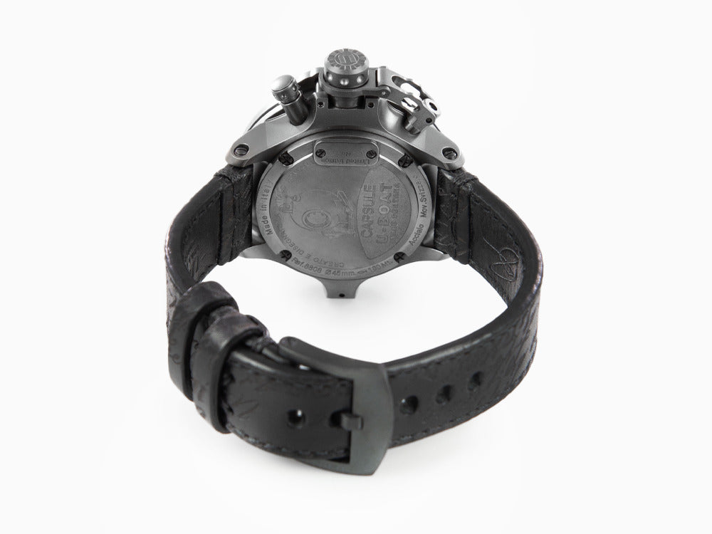 U-Boat Capsule Automatik PVD, 45 mm, Schwarz,  Limitierte Edition, 8808