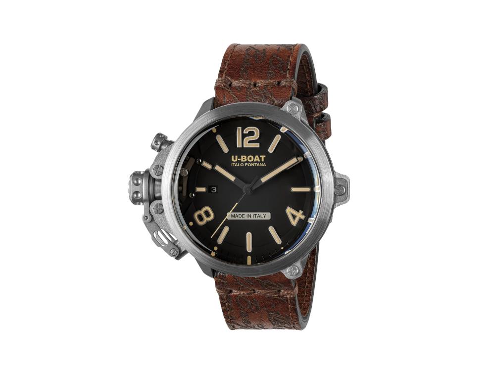 U-Boat Capsule Automatik Uhr, 45 mm, Schwarz, Limitierte Edition, 8809