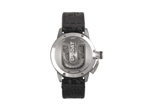 U-Boat Classico Vintage Automatik Uhr, Schwarz, 40 mm, Lederband, 8890