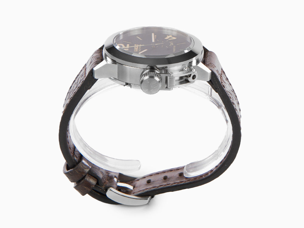 U-Boat Classico 42 Tungsteno Automatik Uhr, Schwarz, 42 mm, Lederband, 8893