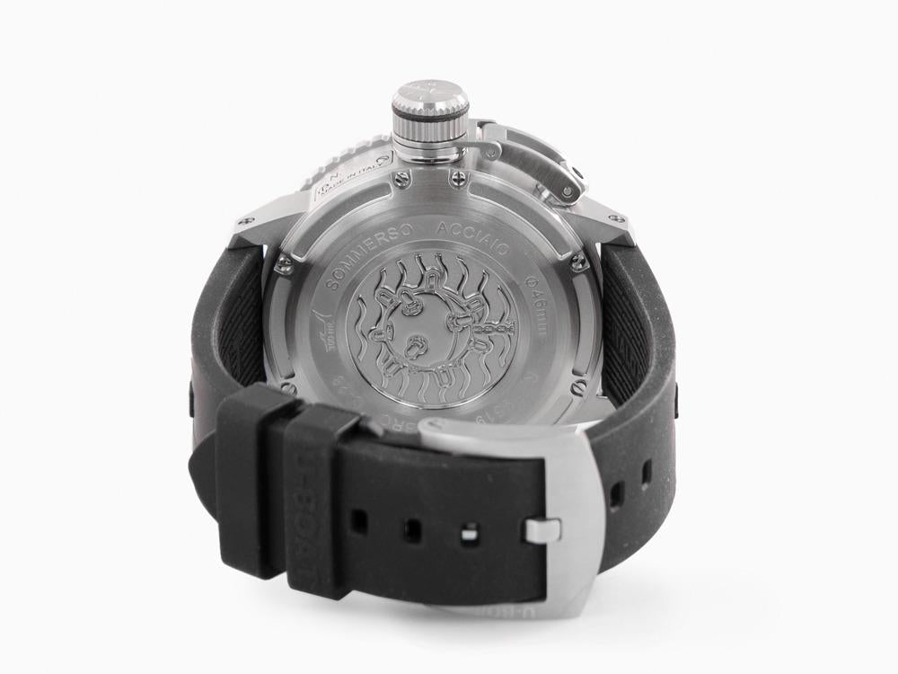 U-Boat Classico Sommerso Ghiera Ceramica Blue Automatik Uhr, 46 mm, 9519