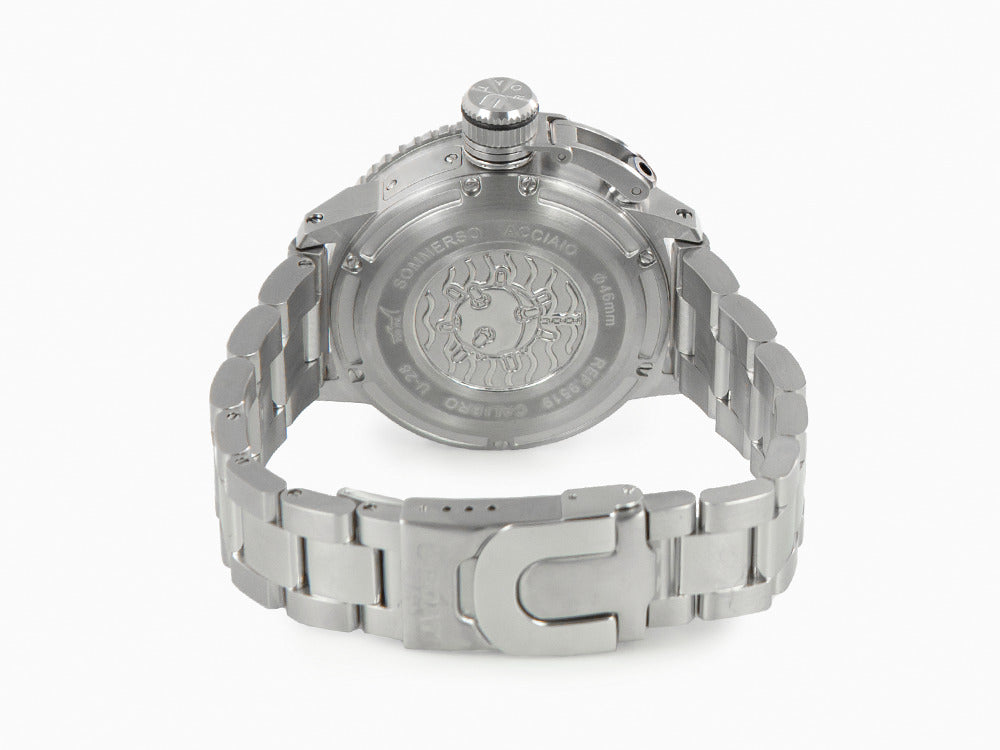 U-Boat Classico Sommerso Ghiera Ceramica Blue Automatik Uhr, 46 mm, 9519/MT