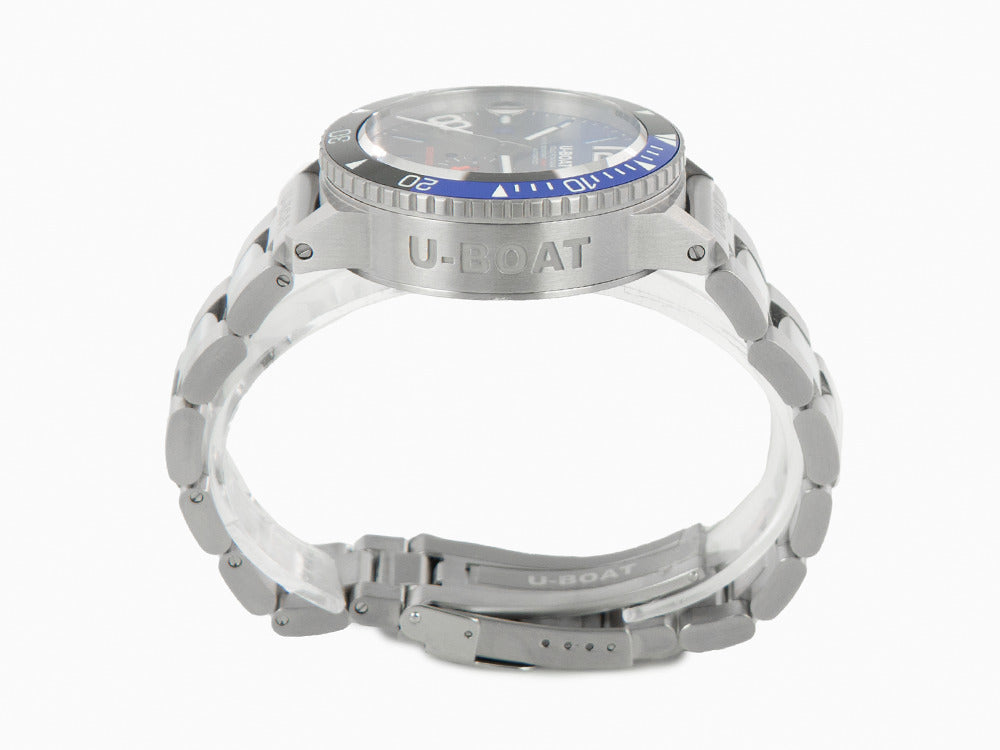 U-Boat Classico Sommerso Ghiera Ceramica Blue Automatik Uhr, 46 mm, 9519/MT