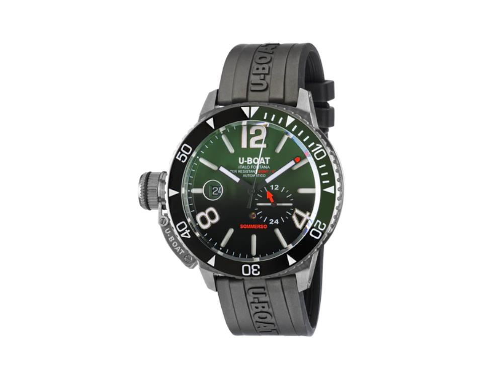 U-Boat Classico Sommerso Ghiera Ceramica Verde Automatik Uhr, 46 mm, 9520