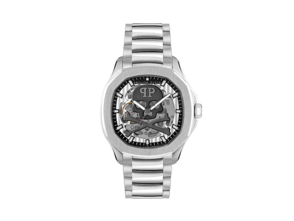 Philipp Plein Plein Philipp 42 mm Automatik Uhr, Grau, PWRAA0223