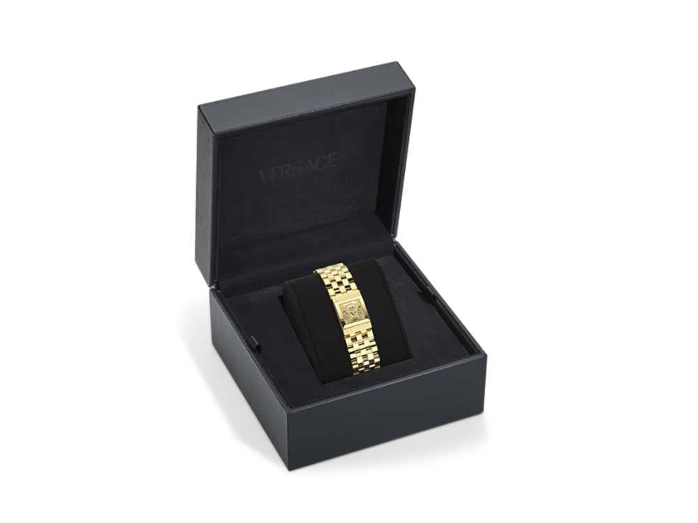 Versace Reveal Quartz Uhr, PVD Gold, Golden, 18mm x 25 mm, VE0C00225