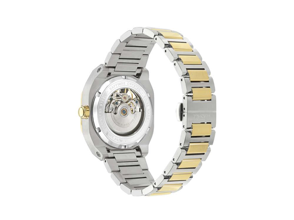 Versace V-Contempo GMT Automatik Uhr, Grün, 40mm x 48,3mm, VE0I00325