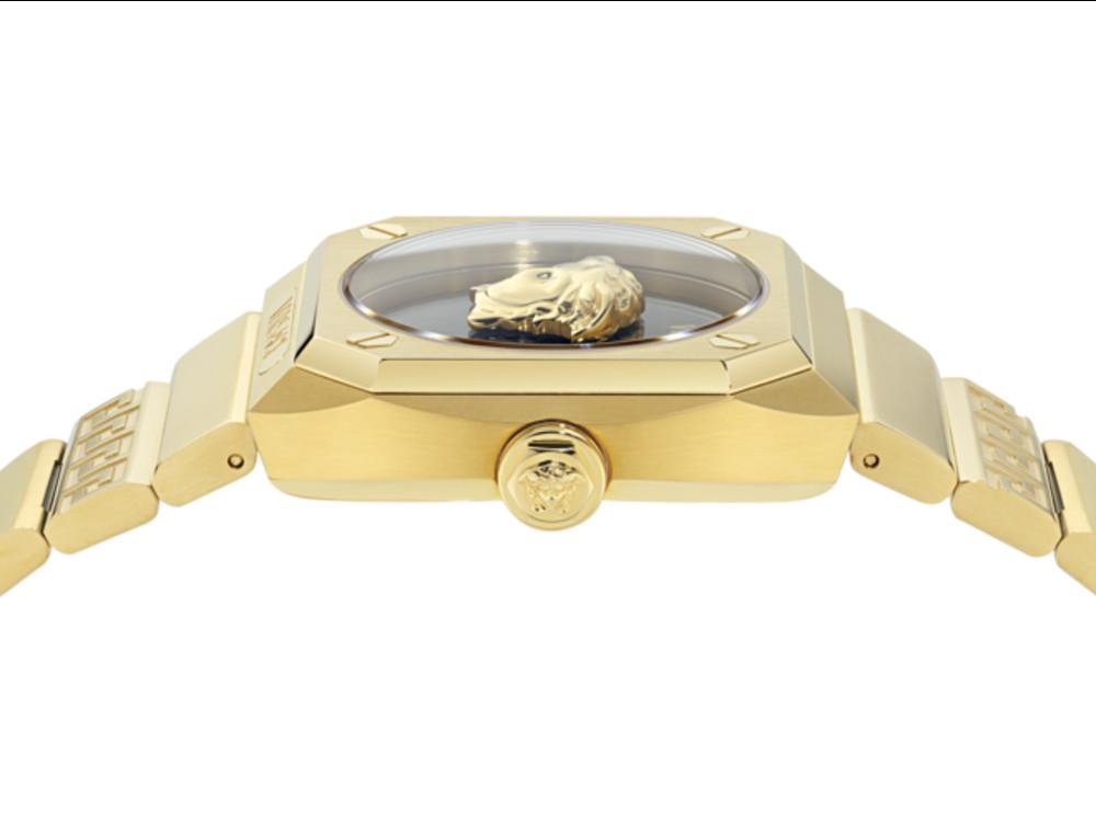 Versace Antares Quartz Uhr, Schwarz, 35 x 37 mm, Shapir-Glas, VE0R00525