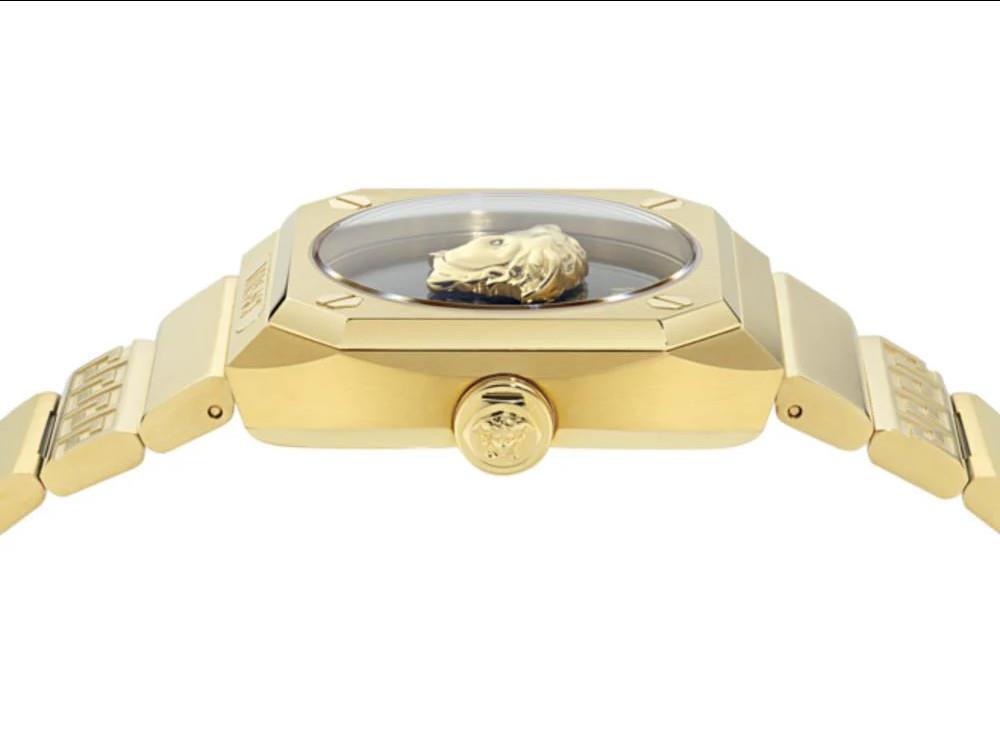 Versace Antares Quartz Uhr, Schwarz, 35 x 37 mm, Shapir-Glas, VE0R00525