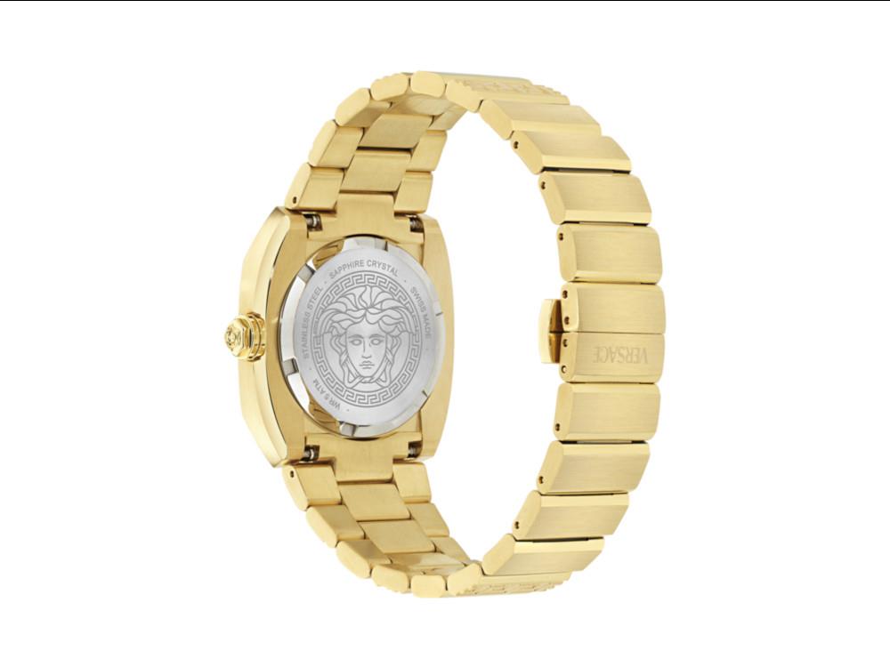 Versace Antares Quartz Uhr, Schwarz, 35 x 37 mm, Shapir-Glas, VE0R00525