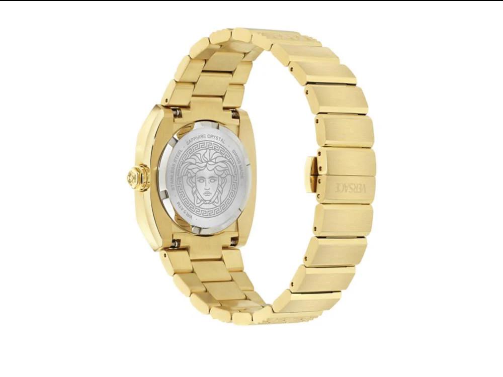 Versace Antares Quartz Uhr, Schwarz, 35 x 37 mm, Shapir-Glas, VE0R00525