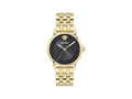 Versace Albireo Quartz Uhr, Recycelter Stahl, Schwarz, 40 mm, VE0T00525
