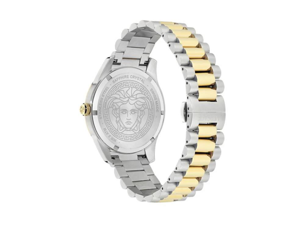 Versace Apodis Quartz Uhr, Silber, 41 mm, VE0U00325
