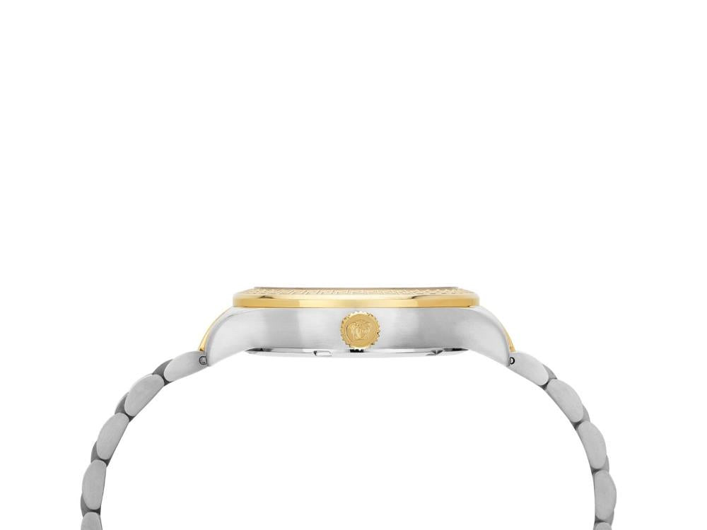 Versace Hellenyium Lady Quartz Uhr, Perlweiss, 35 mm, VE2S01225