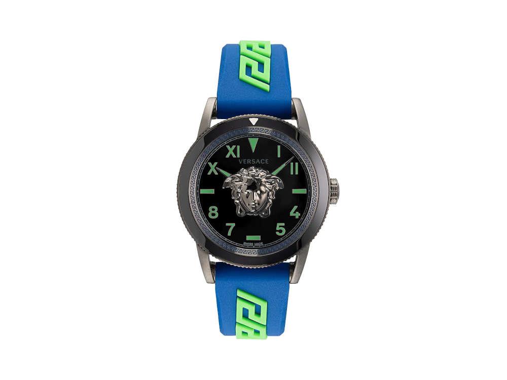Versace V-Palazzo Quartz Uhr, Schwarz, 43 mm, VE2V00722