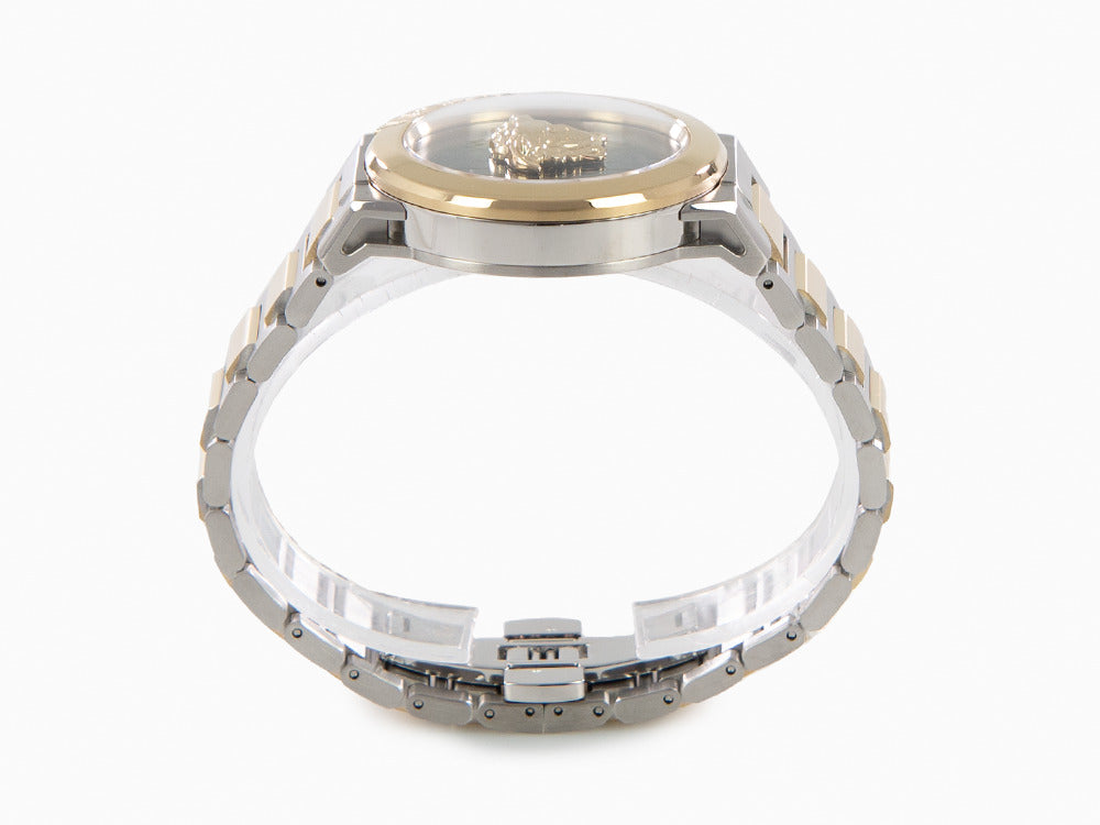 Versace Medusa Infinite Quartz Uhr, Grün, 38 mm, Shapir-Glas, VE3F00422