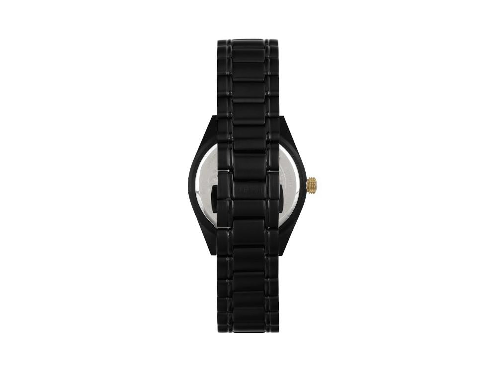 Versace V-Code Quartz Uhr, Schwarz, 42 mm, VE6A00925