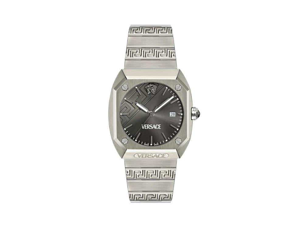 Versace Antares Quartz Uhr, Titan, Grau, 44 x 41.5 mm, Shapir-Glas, VE8F00524
