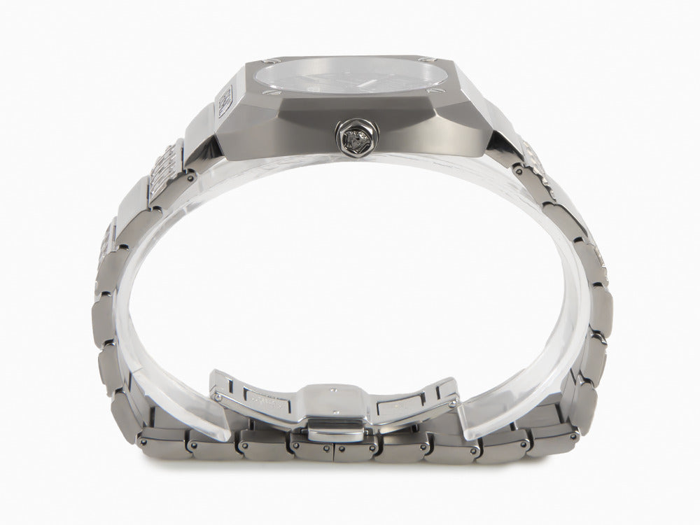 Versace Antares Quartz Uhr, Titan, Grau, 44 x 41.5 mm, Shapir-Glas, VE8F00524