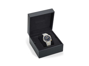 Versace Greca Logo Diver Quartz Uhr, Blau, 43 mm, Shapir-Glas, VE8G00424