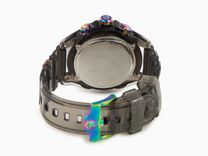 Versace Icon Active Quartz Uhr, Polycarbonat, Schwarz, 44 mm, VEZ701022