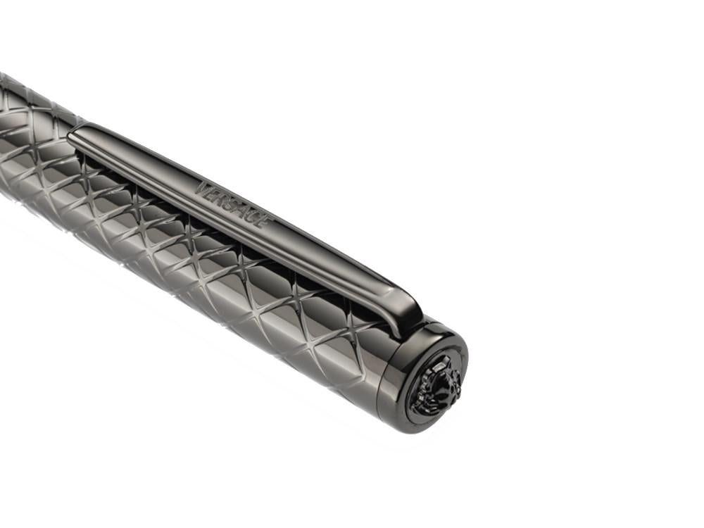 Versace Reve Kugelschreiber, Stahl, Schwarz, VRSC00524