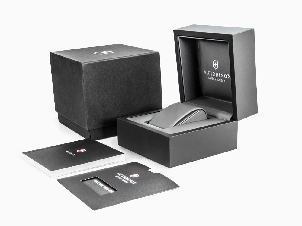 Victorinox Maverick Ladies Quartz Uhr, Schwarz, 34 mm, Stahl, 10 atm, V241701