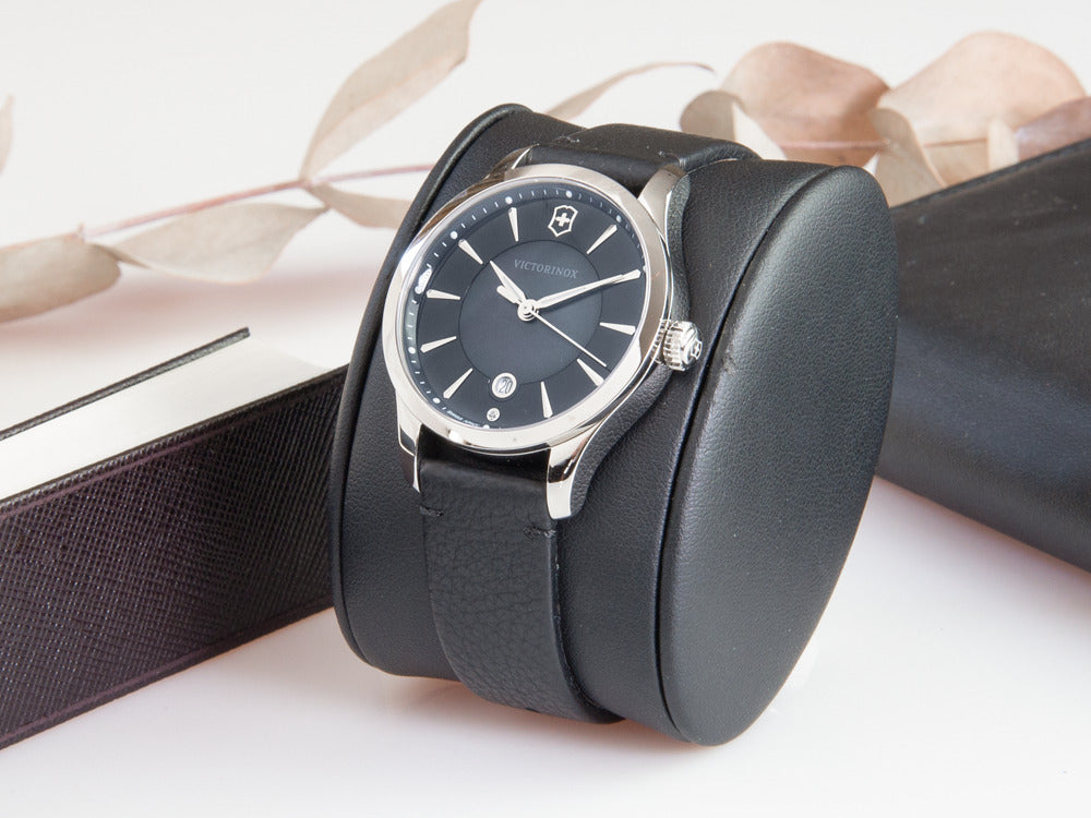 Victorinox Alliance Small Ladies Quartz Uhr Perlmuttern 35 mm V2417 Iguana Sell DE