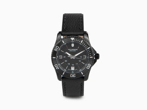 Victorinox Maverick Ladies Black Edition Quartz Uhr Schwarz 34 mm V Iguana Sell DE