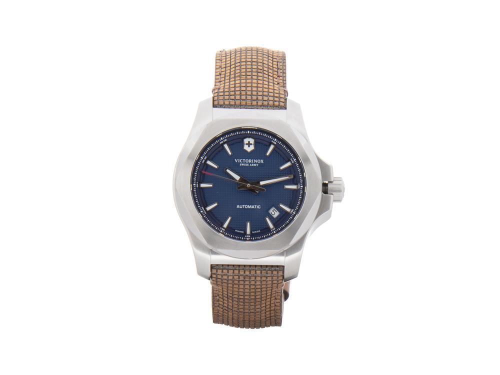 Victorinox I.N.O.X. Automatik Uhr, Edelstahl, Blau, 43 mm, 20 atm, V241834