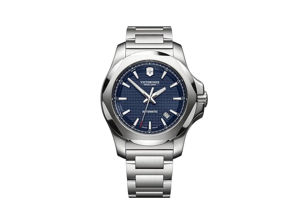 Victorinox I.N.O.X. Automatik Uhr Stahl Blau 43 mm 20 atm V241835 Iguana Sell DE