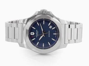 Victorinox I.N.O.X. Automatik Uhr, Stahl, Blau, 43 mm, 20 atm, V241835