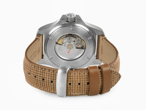 Victorinox I.N.O.X. Automatik Uhr, Edelstahl, Schwarz, 43 mm, 20 atm, V241836