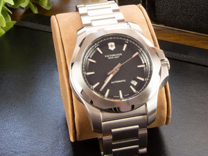 Victorinox I.N.O.X. Automatik Uhr, Stahl, Schwarz, 43 mm, 20 atm, V241837