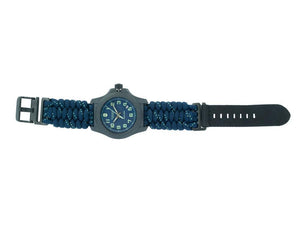 Victorinox I.N.O.X. Carbon Quartz Uhr, Blau, 43 mm, Paracord, V241860