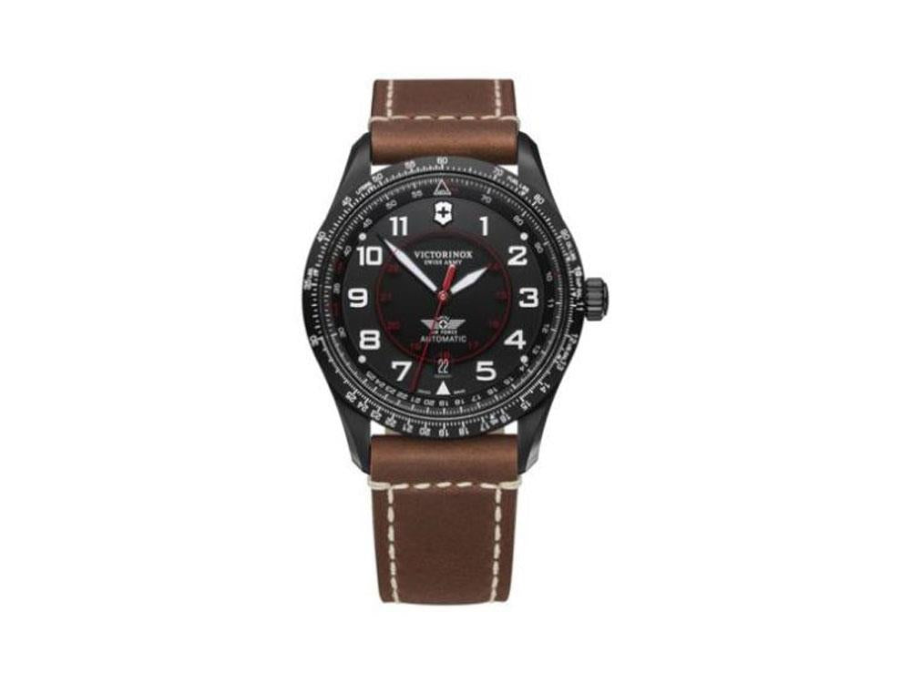 Victorinox Airboss Mechanical Automatik Uhr, Schwarz, 42 mm, 10 atm, V241886