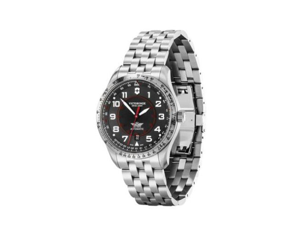 Victorinox Airboss Mechanical Automatik Uhr, Schwarz, 42 mm, 10 atm, V241888