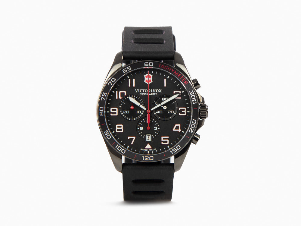 Victorinox Fieldforce Sport Chrono Quartz Uhr, Schwarz, 42 mm, V241889