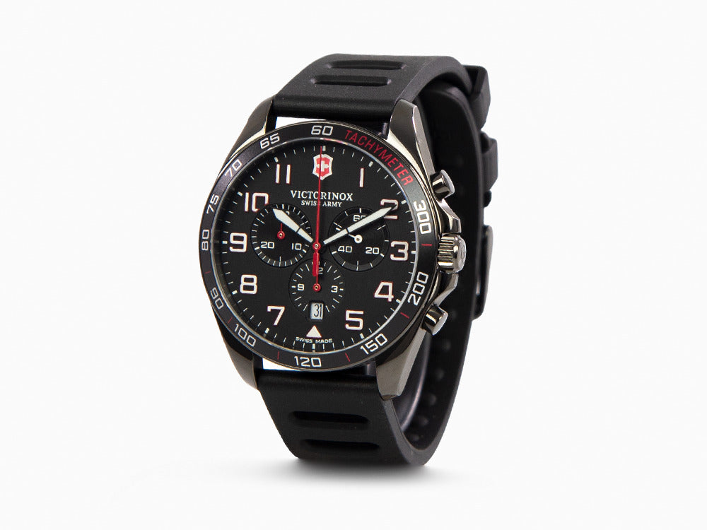 Victorinox Fieldforce Sport Chrono Quartz Uhr, Schwarz, 42 mm, V241889