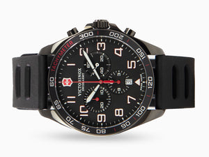 Victorinox Fieldforce Sport Chrono Quartz Uhr, Schwarz, 42 mm, V241889